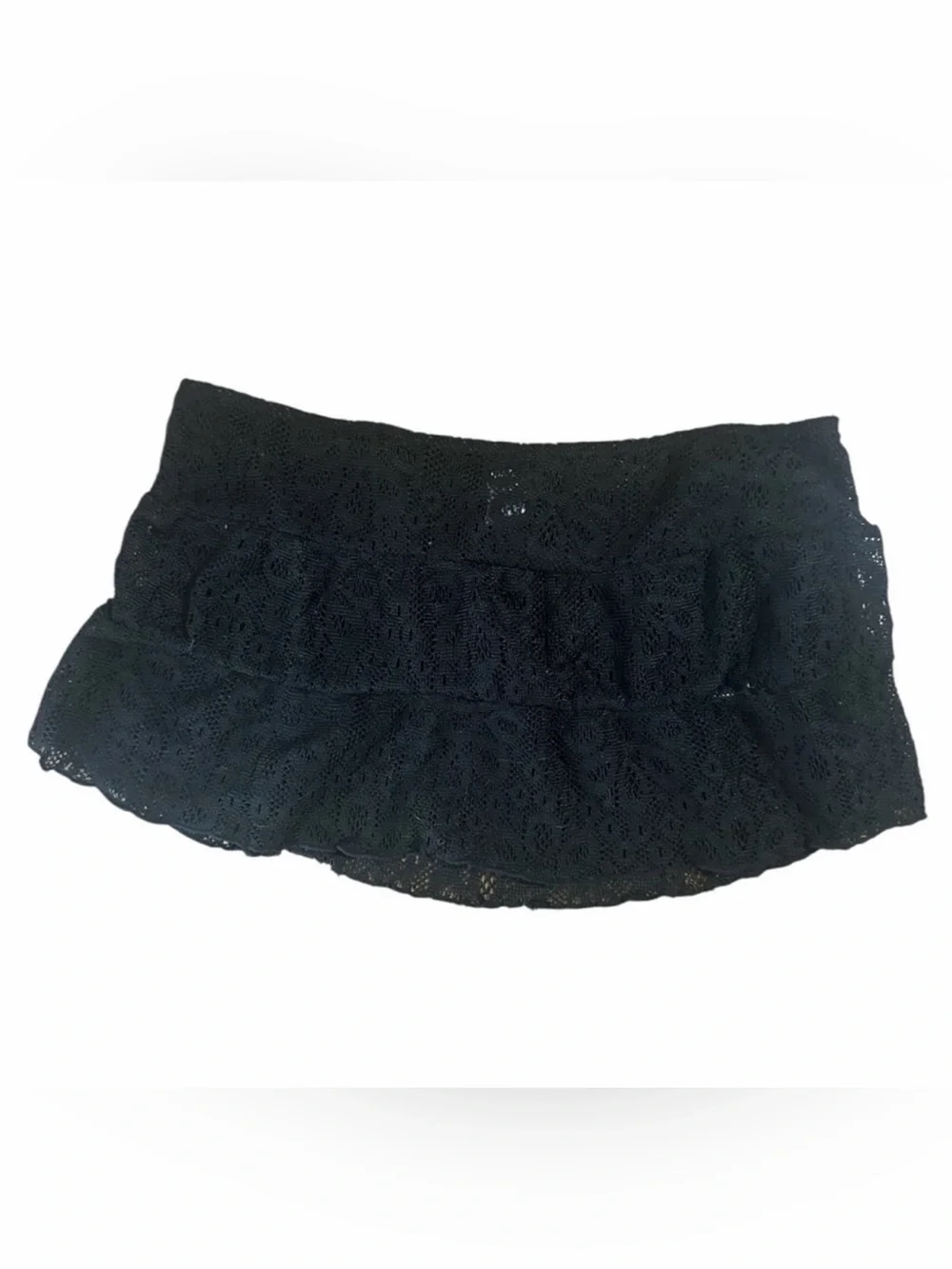 Juniors Lace Swimsuit Cover Up Skirt